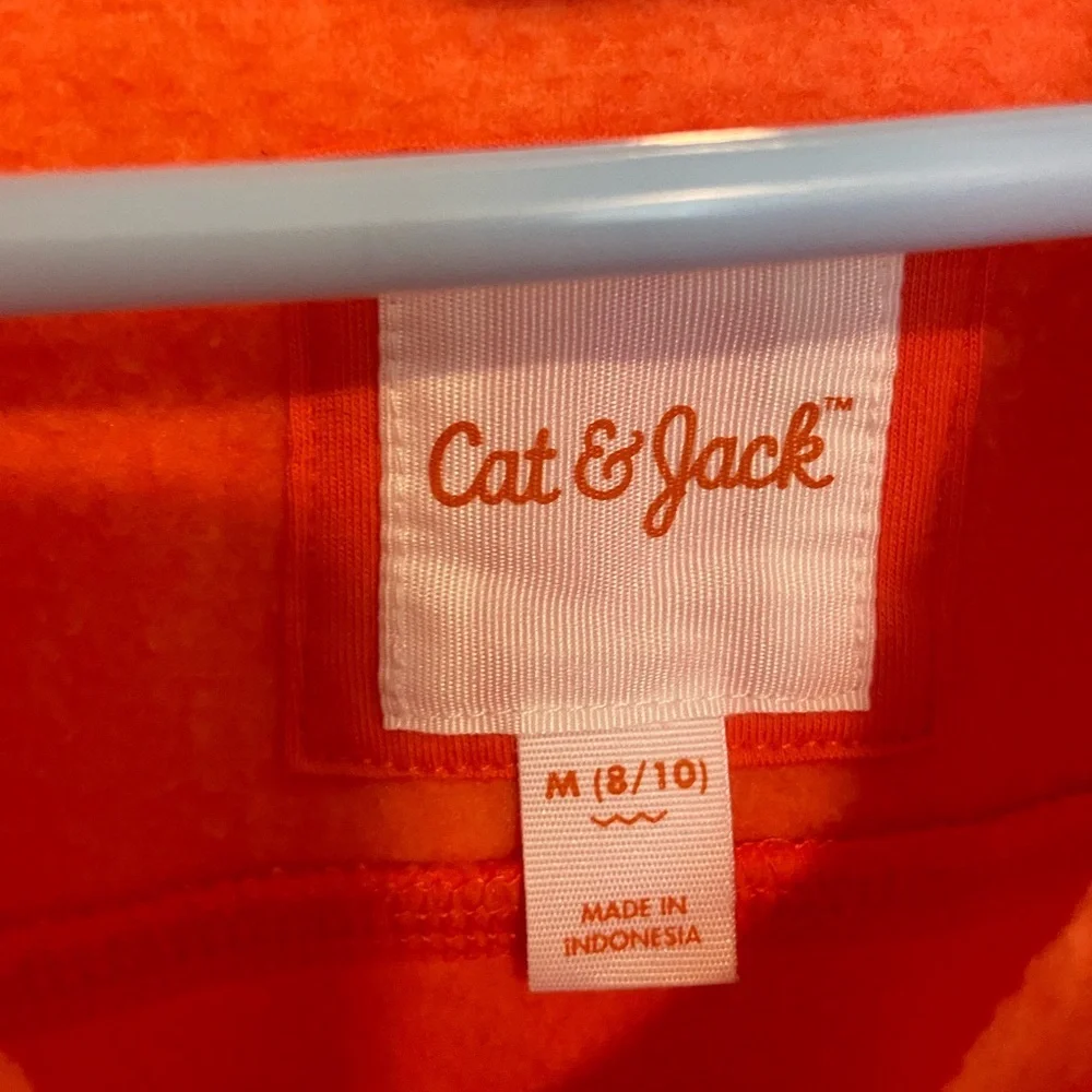 NWOT | Cat & Jack boy’s‎ bright fleece zip jacket — medium